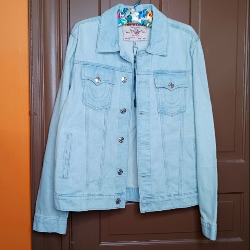 True Religion Men's Trucker Jean Jacket size M